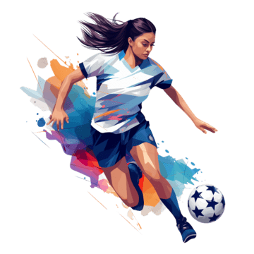 pngtree womens soccer girls shooting 37 png image 11322942